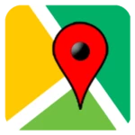 street maps android application logo